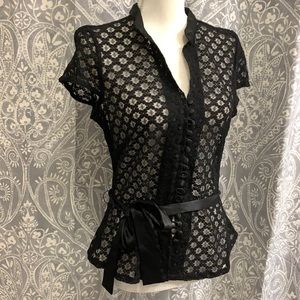 Women’s Banana Republic Lace Blouse NWT